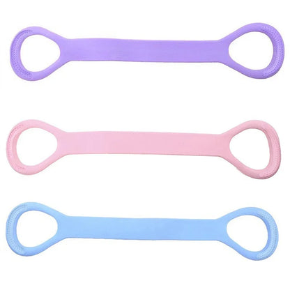 8-Shaped Fitness Resistance Band Sports Workout Elastic Band Home Fitness Rubber Pull Rope Yoga Training Exercise Gym Equipment