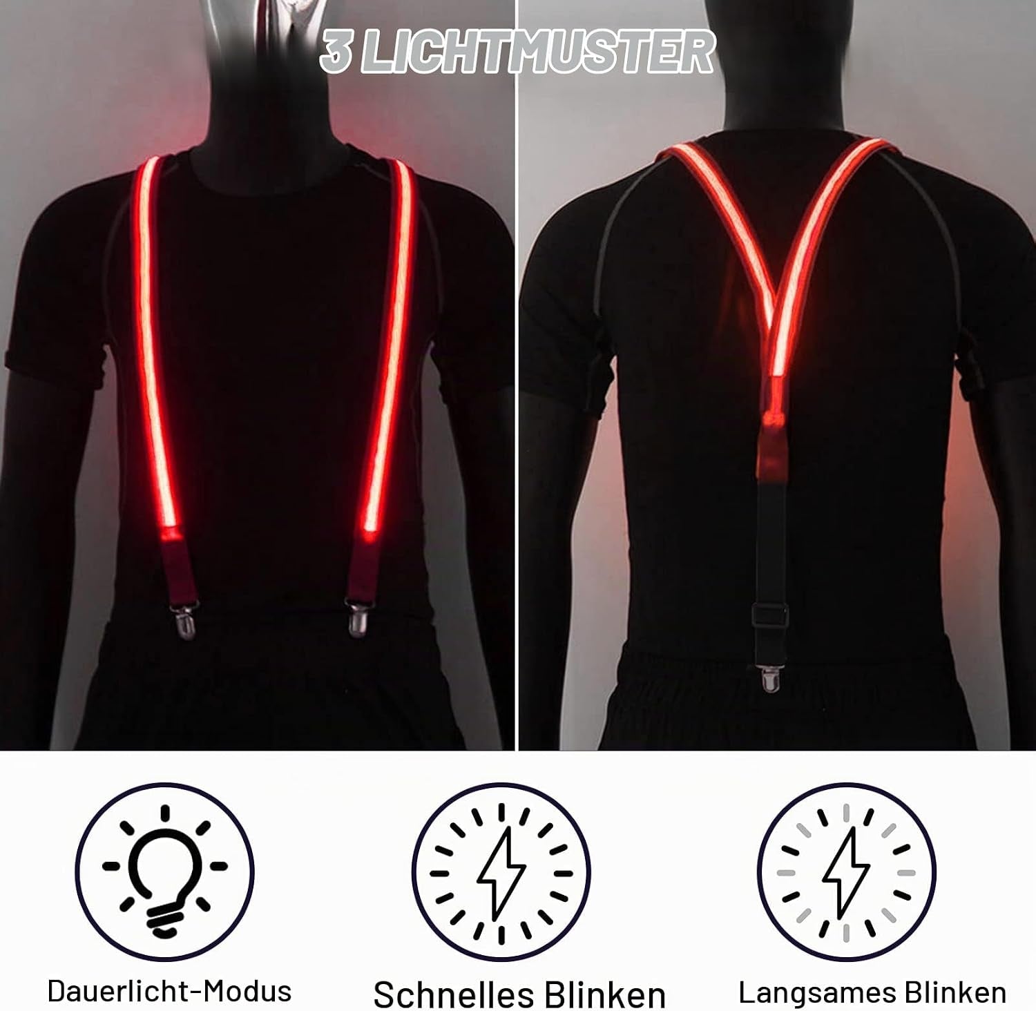 LED Illuminated Glasses, Wired Neon Rave Eyewear