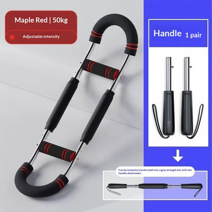 Multi-Functional U-Shaped Arm Strengthener Chest Trainer Adjustable Forearm Strength Exerciser Home Gym Equipment Bodybuilding