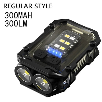 Super Bright Powerful Pocket Torch Light LED Multifunctional Linterna Magnetic COB LED EDC Mini Keychain Flashlight Rechargeable
