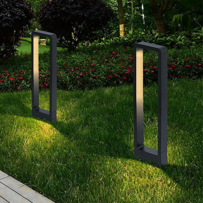 LED Outdoor Pathway Lights, 7W Garden Lamp, 3000K Exterior Floor Lamp, 60CM IP65 Bollard Light, Standalone Garden Lighting Solution